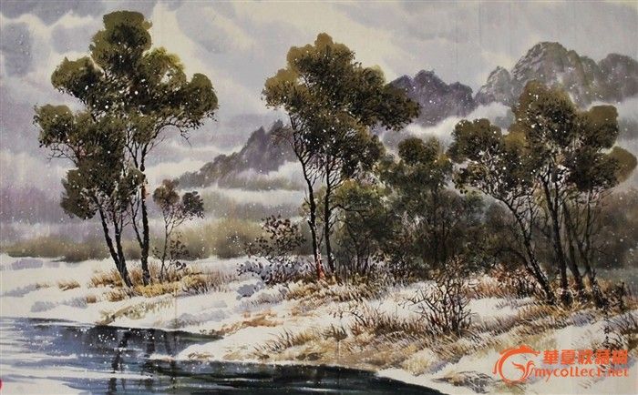 朝鲜画_朝鲜画价格_朝鲜画图片_来自藏友冯泓哲_字画_地摊交易_华夏收藏网 cang.com