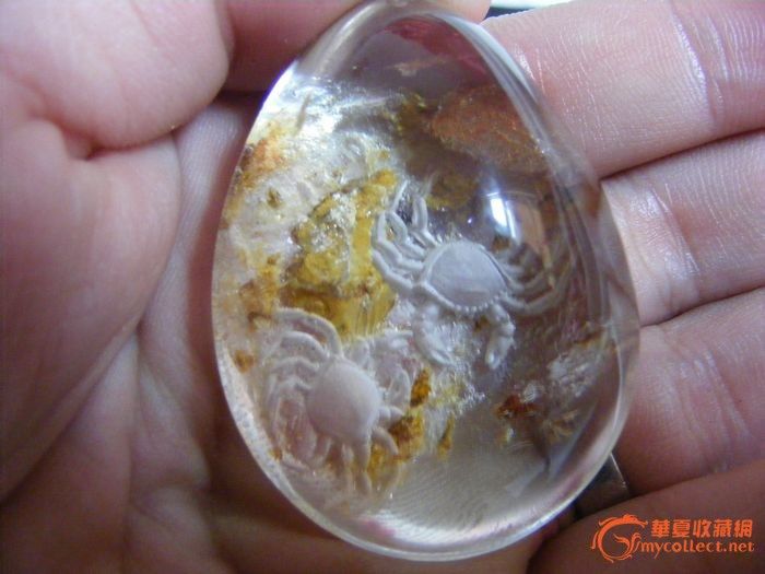 超漂亮内雕水晶 大发横财 吊坠_超漂亮内雕水