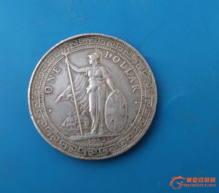 壹圆银币,1912造女将*图案.