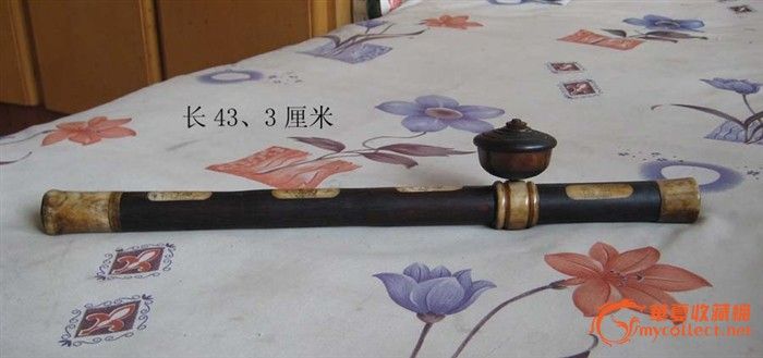 老红木骨角大烟枪_老红木骨角大烟枪价格_老红木骨角大烟枪图片_来自藏友不月居_杂项_地摊交易_华夏收藏网 cang.com