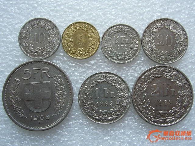 瑞士硬币一套_瑞士硬币一套价格_瑞士硬币一
