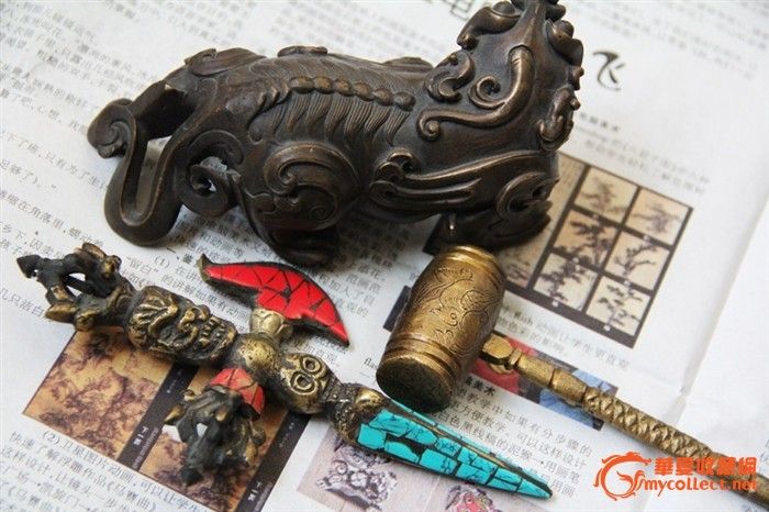 便宜甩卖,铜兽、藏教法器、雕花铜锤、水烟袋配件、文革藏针夹_便宜甩卖,铜兽、藏教法器、雕花铜锤、水烟袋配件、文革藏针夹价格_便宜甩卖,铜兽、藏教法器、雕花铜锤、水烟袋配件、文革藏针夹图片_来自藏友小木头226_杂项_地摊交易_华夏收藏网 cang.com