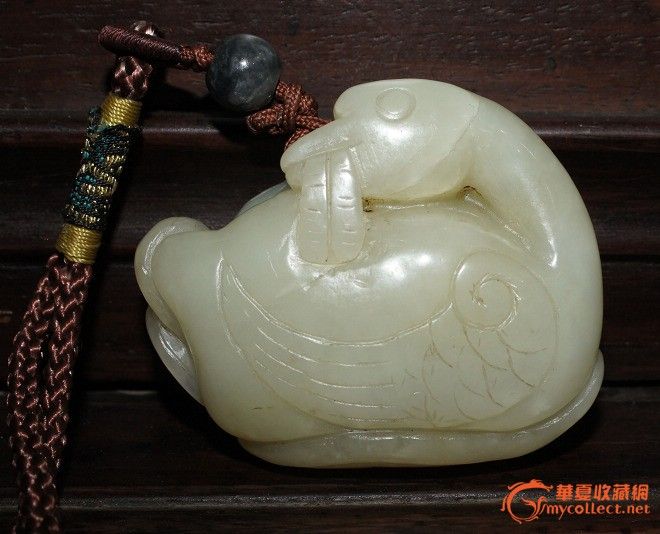 老和田玉仙鹤挂件_老和田玉仙鹤挂件价格_老