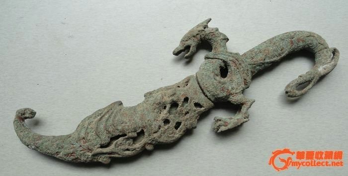 战国青铜龙刀-战国青铜龙刀价格-战国青铜龙刀