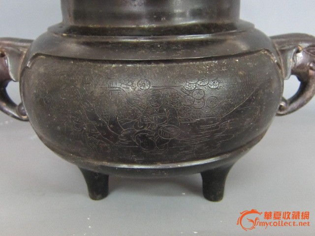 明代铜香炉_明代铜香炉价格_明代铜香炉图片_来自藏友