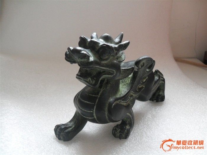 清代铜麒麟_清代铜麒麟价格_清代铜麒麟图片