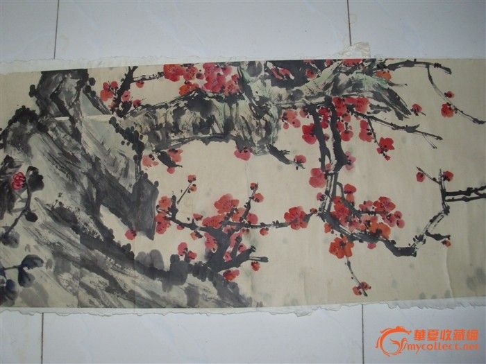 田瑞,宋兆钦 王征远 于秋立 凤山 五人书画手卷