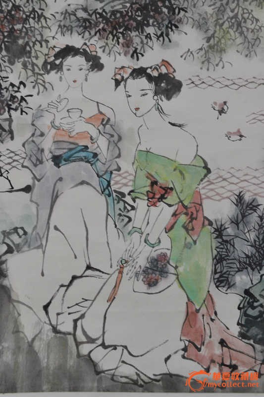 潘鸿海 仕女画