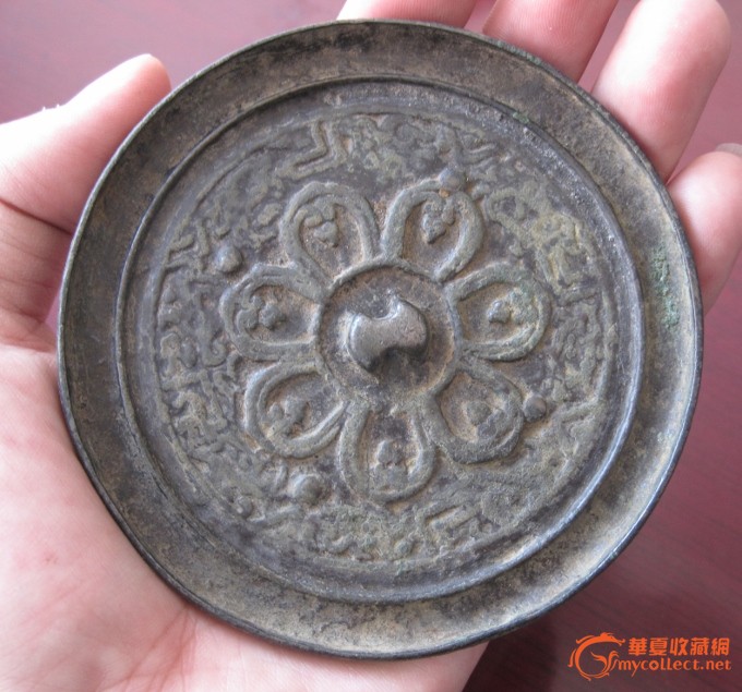 莲瓣纹铜镜_莲瓣纹铜镜价格_莲瓣纹铜镜图片_来自藏友