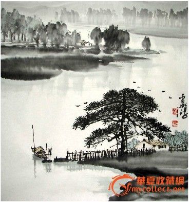 三尺斗方国画山水-三尺斗方国画山水价格-三尺