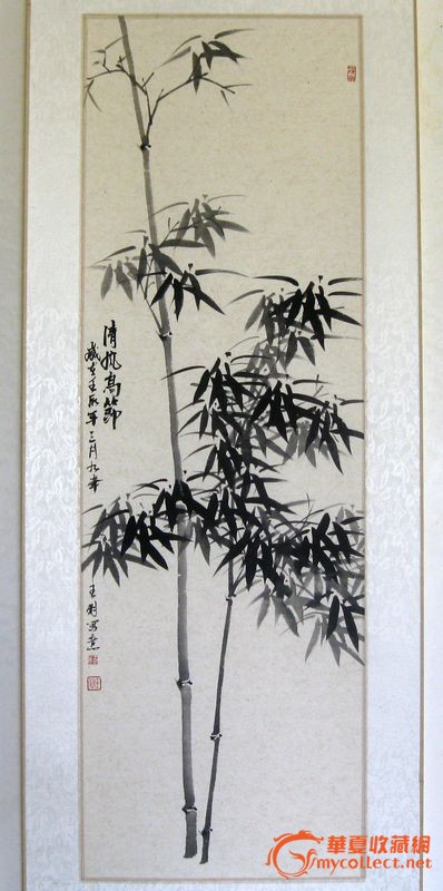 国画竹子 水墨画 清风高节_国画竹子 水墨画 清风高节