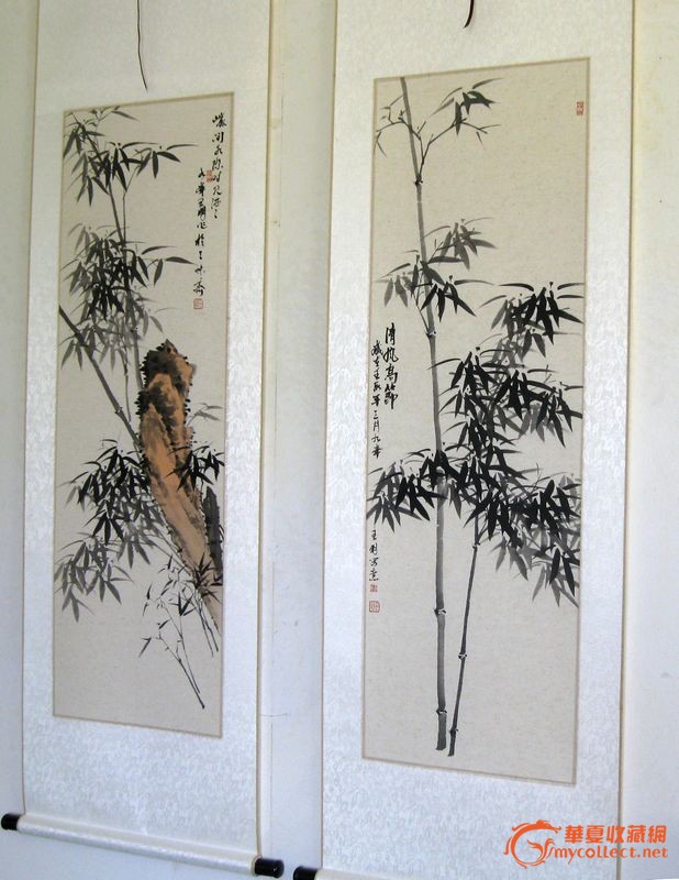 国画竹子 水墨画 清风高节