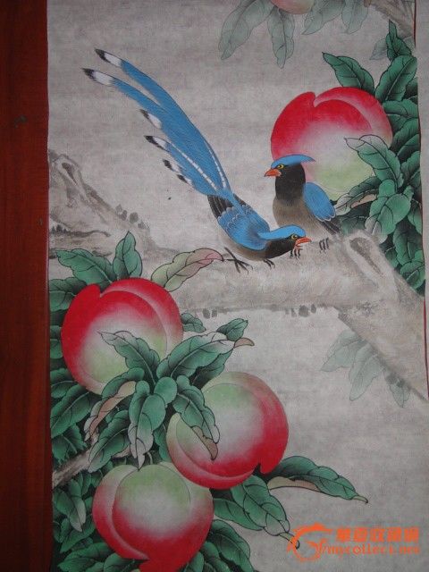 山东画家张翠霞工笔花鸟四条屏_山东画家张翠