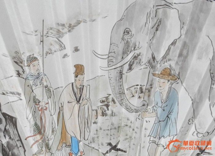 姑苏画家柯继志二十四孝之《孝感动天》_姑苏