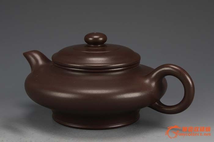 宜兴紫砂壶正品原矿手工王红娟150CC小虚扁