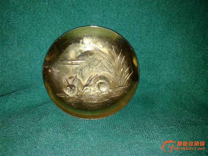 格-寿-生肖-兔碗!图片,来自藏友铜鈊桐艺阁-铜器