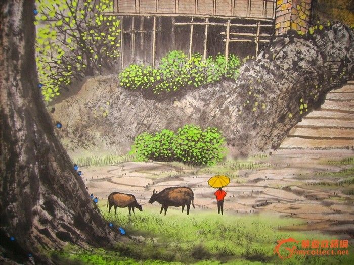 凉意生林_凉意生林价格_凉意生林图片_来自藏友怡神斋_字画_地摊交易_华夏收藏网 cang.com