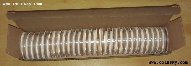 钱币盒 银圆盒 纪念币盒 亚克力刀币盒 水晶盒批