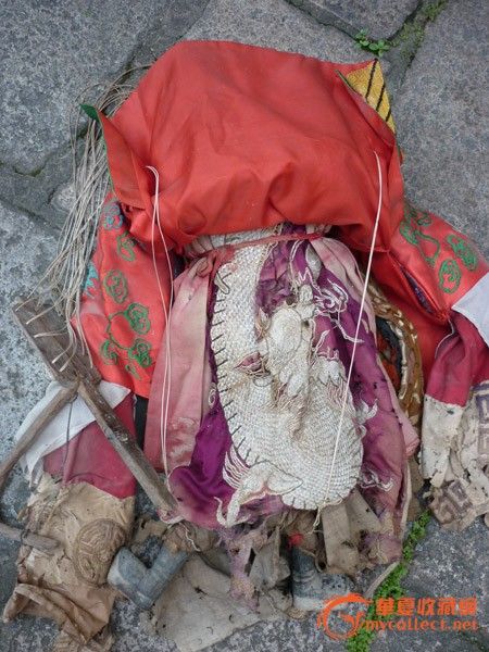 清~福建泉州提线木偶--雷海青,_清~福建泉州