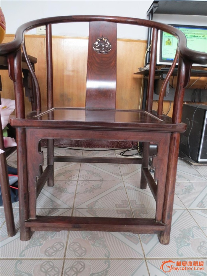 精品陶然居老红木圈椅