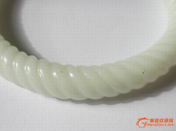 清代琉璃镯子一对-清代琉璃镯子一对价格-清代