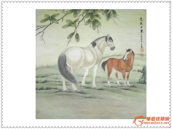 【送礼佳品】画家张永权 十二生肖工笔画之马系列