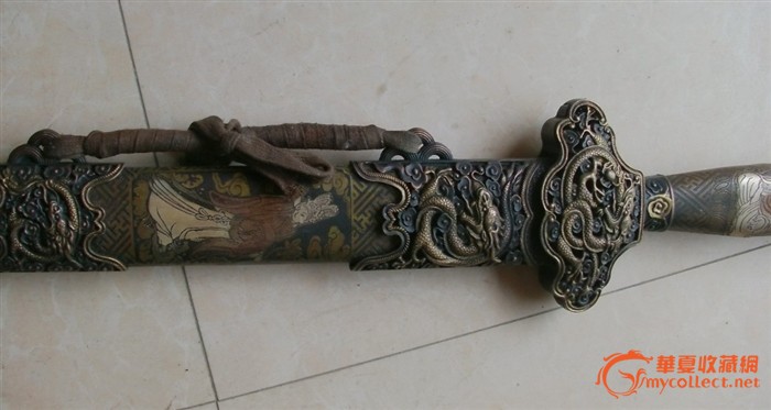 古典铜器铜剑经典珍藏【龙头龙尾】