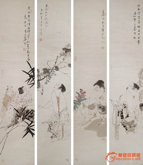 董大川·小八尺山水国画 张月柳·精品斗方花鸟 中国美协黎承斌·四尺