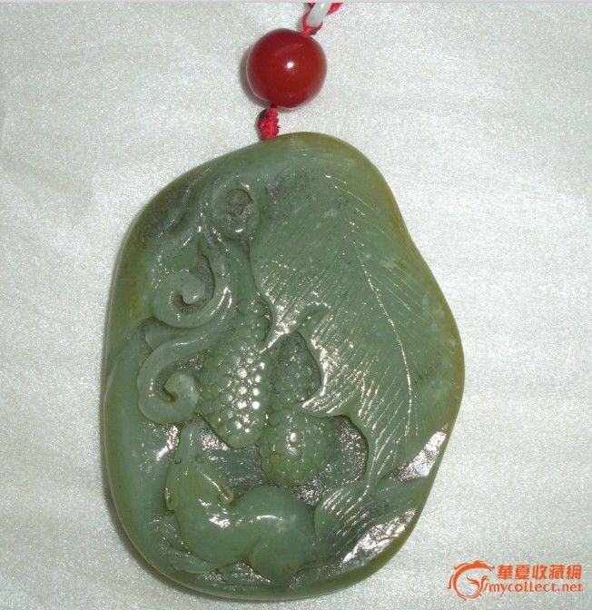 和田青玉籽料手把件【盘玩熟透带光三包】_ 和